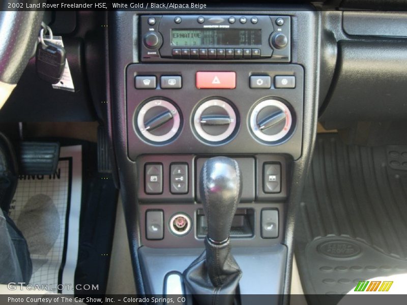 Controls of 2002 Freelander HSE