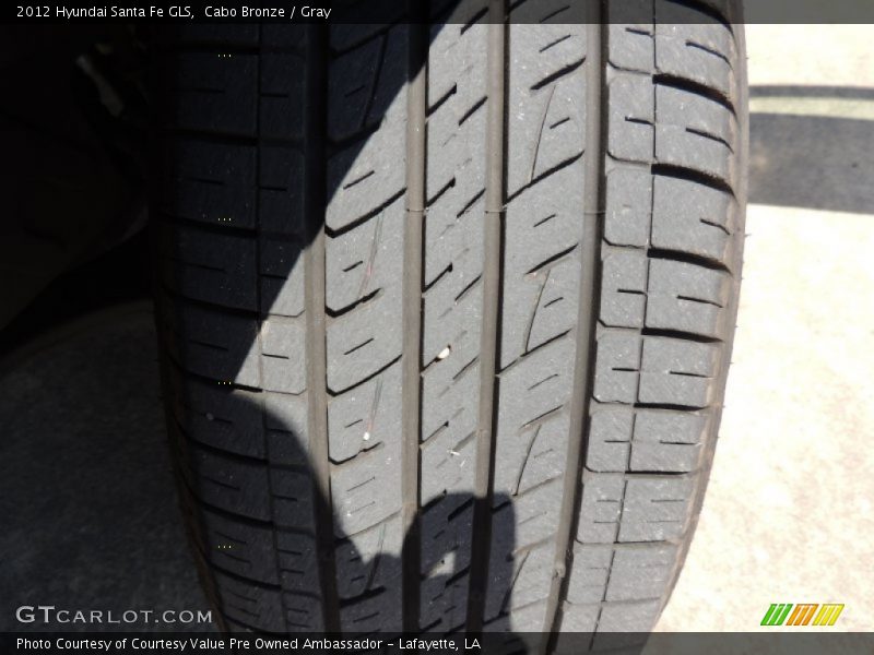 Cabo Bronze / Gray 2012 Hyundai Santa Fe GLS