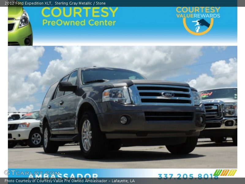 Sterling Gray Metallic / Stone 2012 Ford Expedition XLT