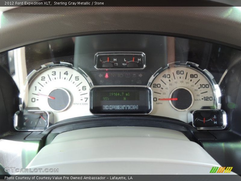 Sterling Gray Metallic / Stone 2012 Ford Expedition XLT