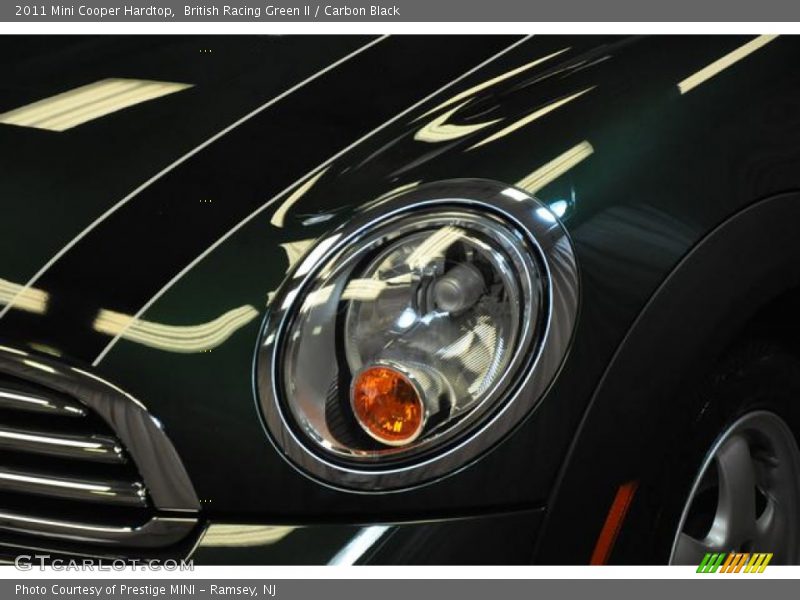 British Racing Green II / Carbon Black 2011 Mini Cooper Hardtop