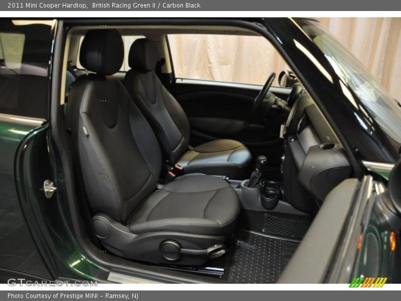 British Racing Green II / Carbon Black 2011 Mini Cooper Hardtop