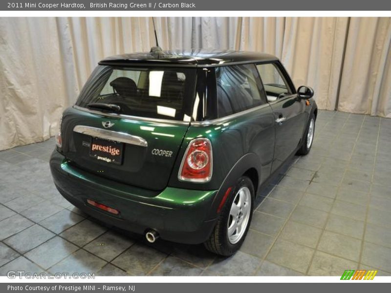 British Racing Green II / Carbon Black 2011 Mini Cooper Hardtop