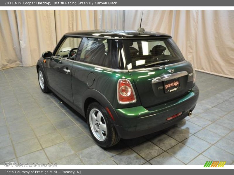 British Racing Green II / Carbon Black 2011 Mini Cooper Hardtop