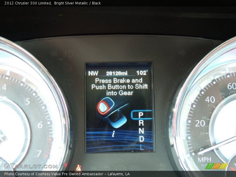 Bright Silver Metallic / Black 2012 Chrysler 300 Limited