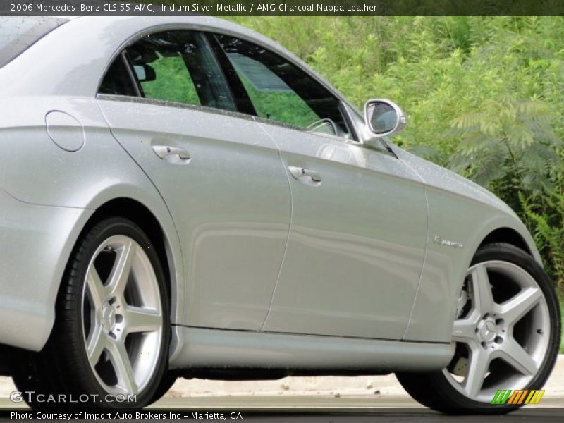 Iridium Silver Metallic / AMG Charcoal Nappa Leather 2006 Mercedes-Benz CLS 55 AMG