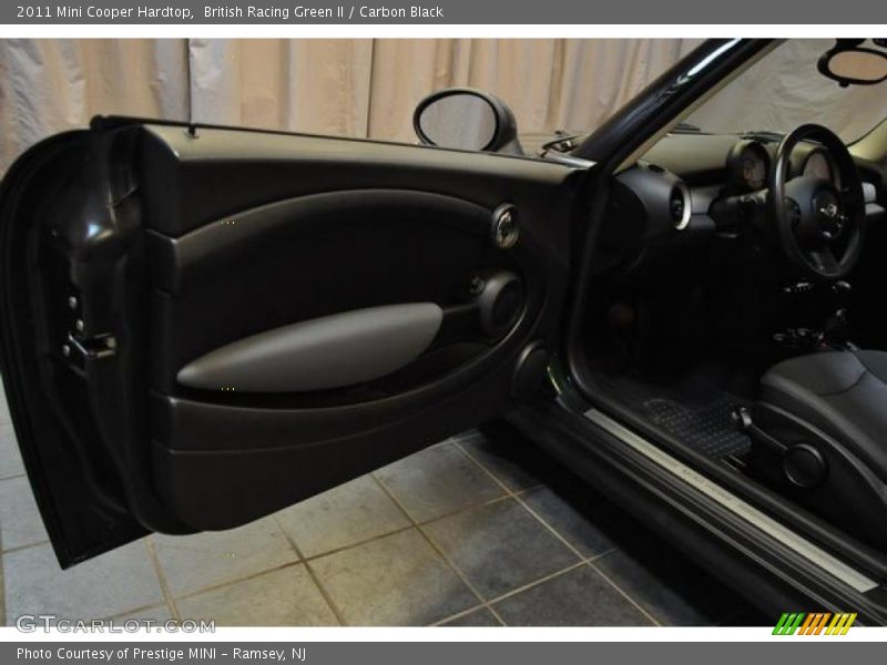 British Racing Green II / Carbon Black 2011 Mini Cooper Hardtop