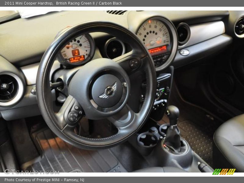British Racing Green II / Carbon Black 2011 Mini Cooper Hardtop