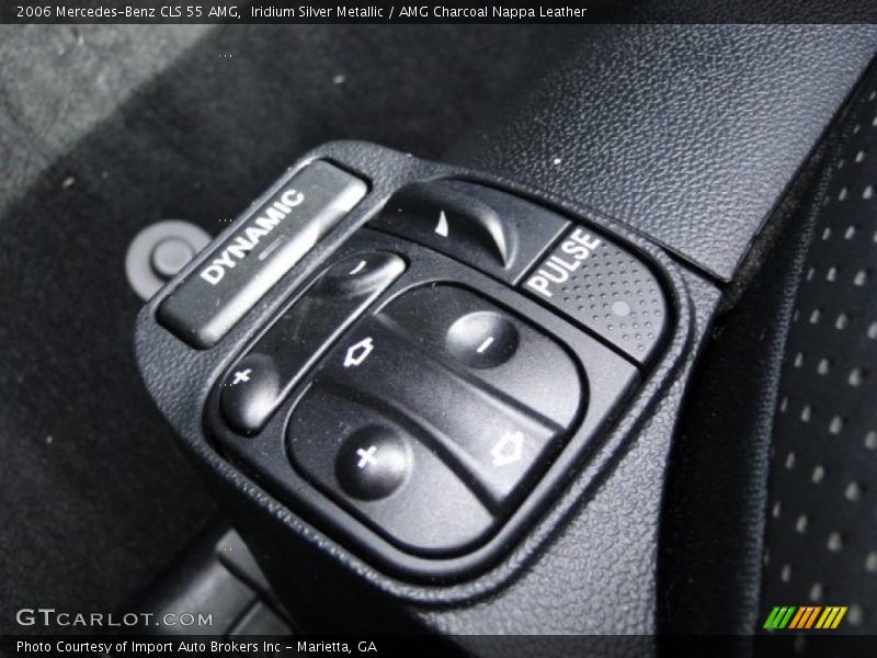 Iridium Silver Metallic / AMG Charcoal Nappa Leather 2006 Mercedes-Benz CLS 55 AMG