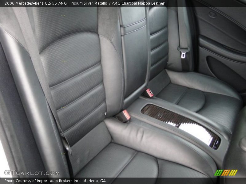 Iridium Silver Metallic / AMG Charcoal Nappa Leather 2006 Mercedes-Benz CLS 55 AMG