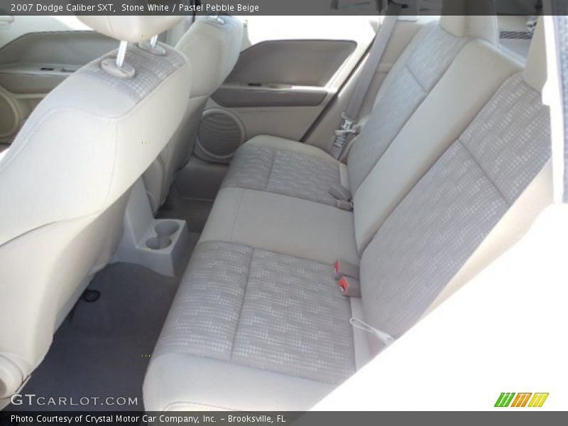 Stone White / Pastel Pebble Beige 2007 Dodge Caliber SXT
