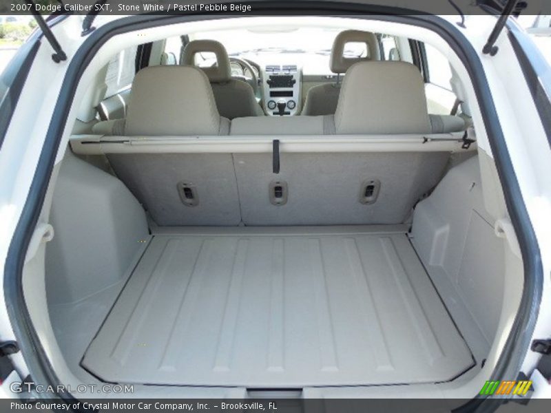 Stone White / Pastel Pebble Beige 2007 Dodge Caliber SXT