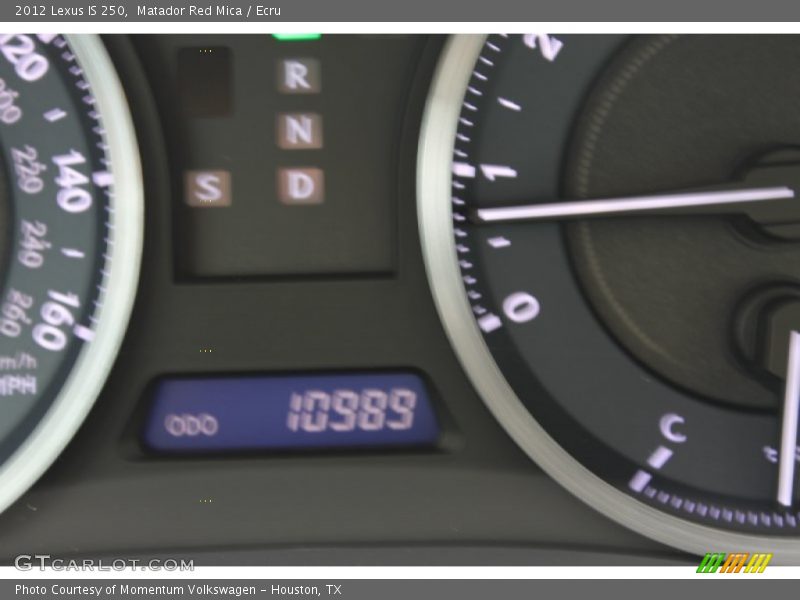 Matador Red Mica / Ecru 2012 Lexus IS 250