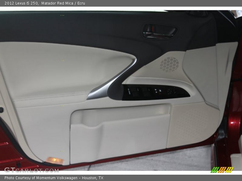 Matador Red Mica / Ecru 2012 Lexus IS 250