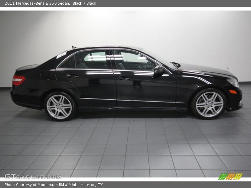 Black / Black 2011 Mercedes-Benz E 350 Sedan
