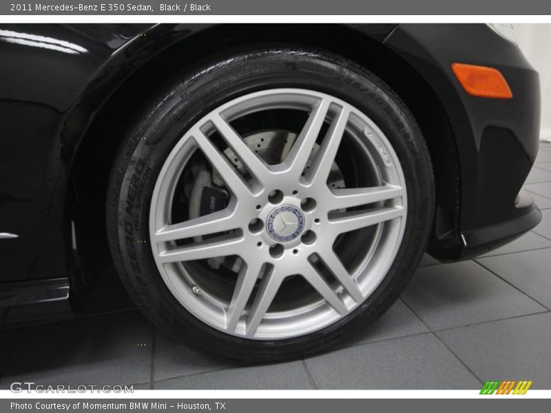 Black / Black 2011 Mercedes-Benz E 350 Sedan