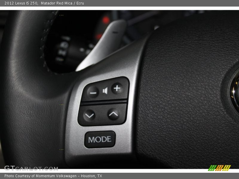 Controls of 2012 IS 250