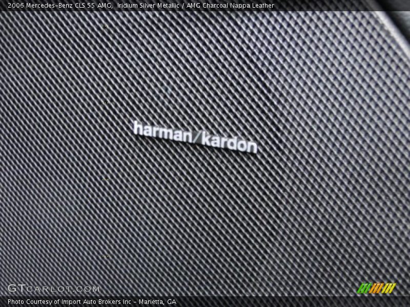 Iridium Silver Metallic / AMG Charcoal Nappa Leather 2006 Mercedes-Benz CLS 55 AMG