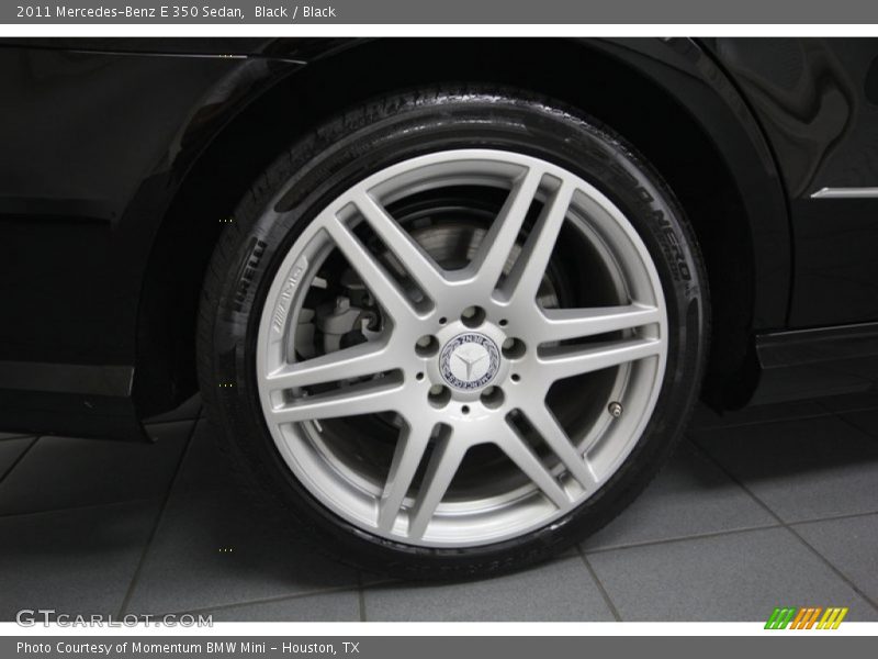 Black / Black 2011 Mercedes-Benz E 350 Sedan