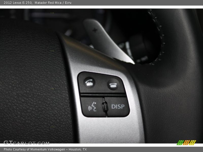 Controls of 2012 IS 250