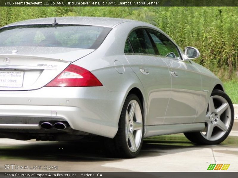 Iridium Silver Metallic / AMG Charcoal Nappa Leather 2006 Mercedes-Benz CLS 55 AMG