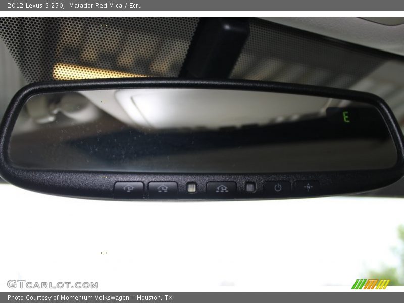 Matador Red Mica / Ecru 2012 Lexus IS 250