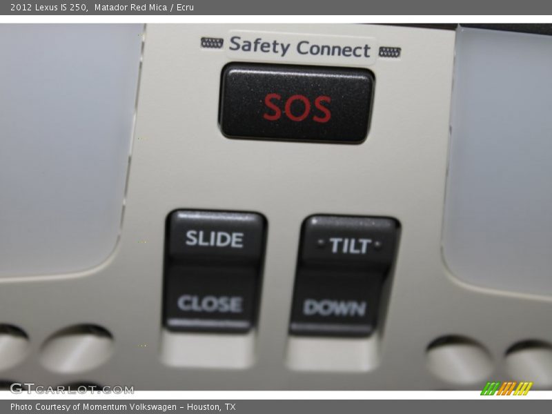 Controls of 2012 IS 250