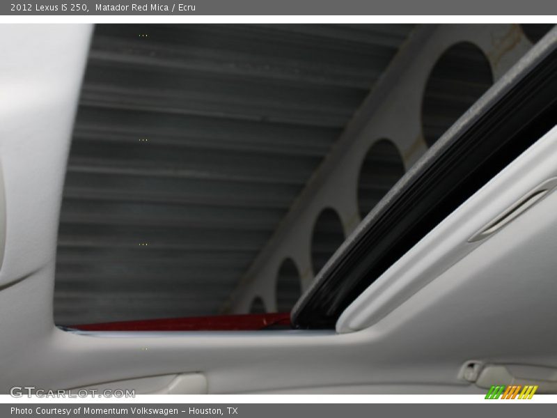 Matador Red Mica / Ecru 2012 Lexus IS 250