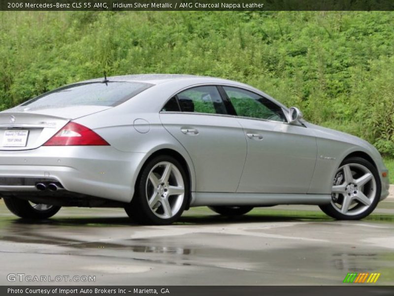 Iridium Silver Metallic / AMG Charcoal Nappa Leather 2006 Mercedes-Benz CLS 55 AMG