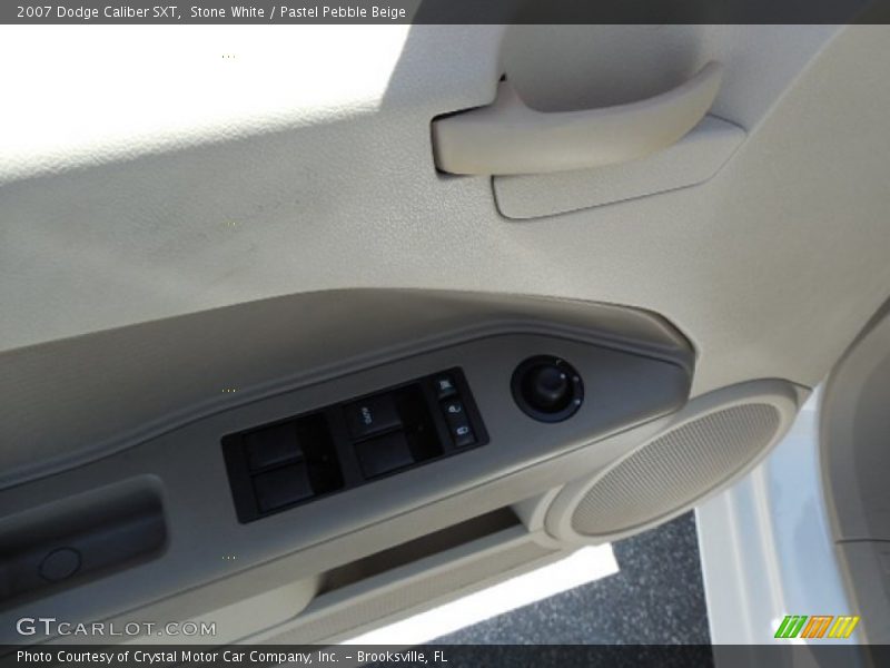Stone White / Pastel Pebble Beige 2007 Dodge Caliber SXT
