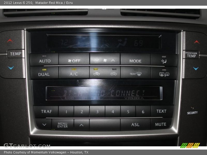 Controls of 2012 IS 250