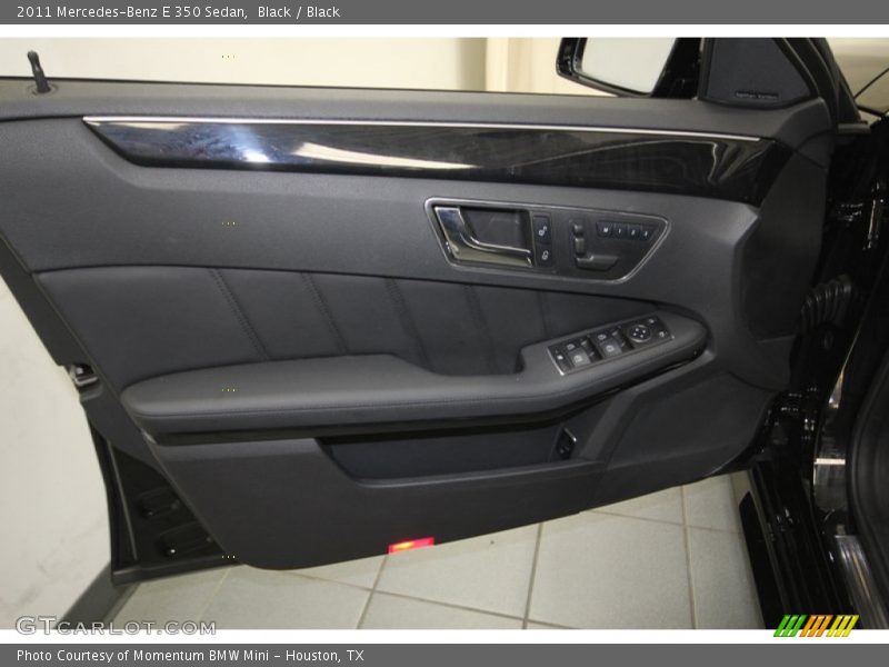 Black / Black 2011 Mercedes-Benz E 350 Sedan