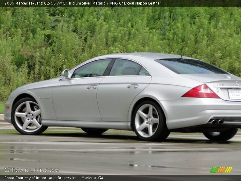 Iridium Silver Metallic / AMG Charcoal Nappa Leather 2006 Mercedes-Benz CLS 55 AMG