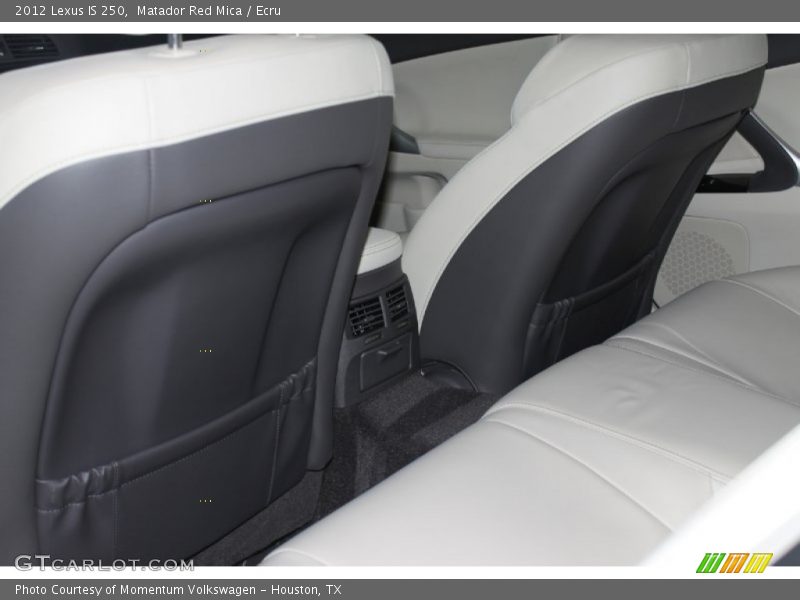 Matador Red Mica / Ecru 2012 Lexus IS 250