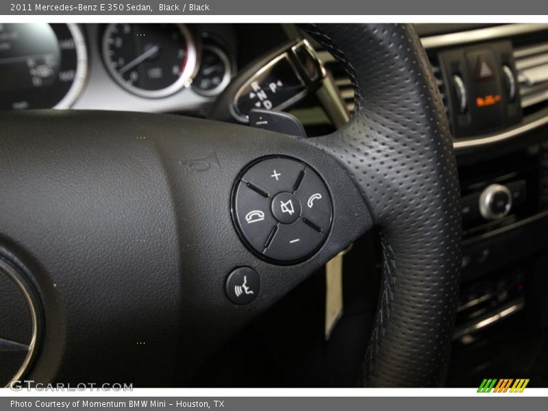Black / Black 2011 Mercedes-Benz E 350 Sedan
