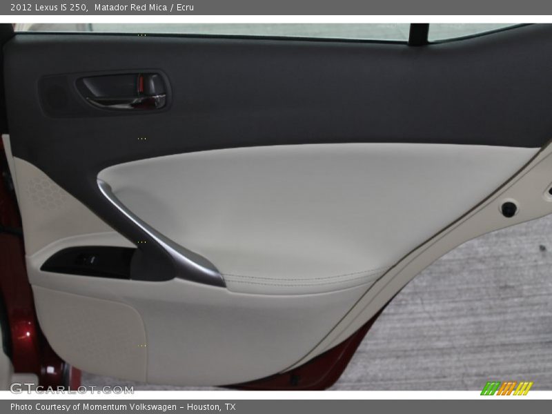 Matador Red Mica / Ecru 2012 Lexus IS 250