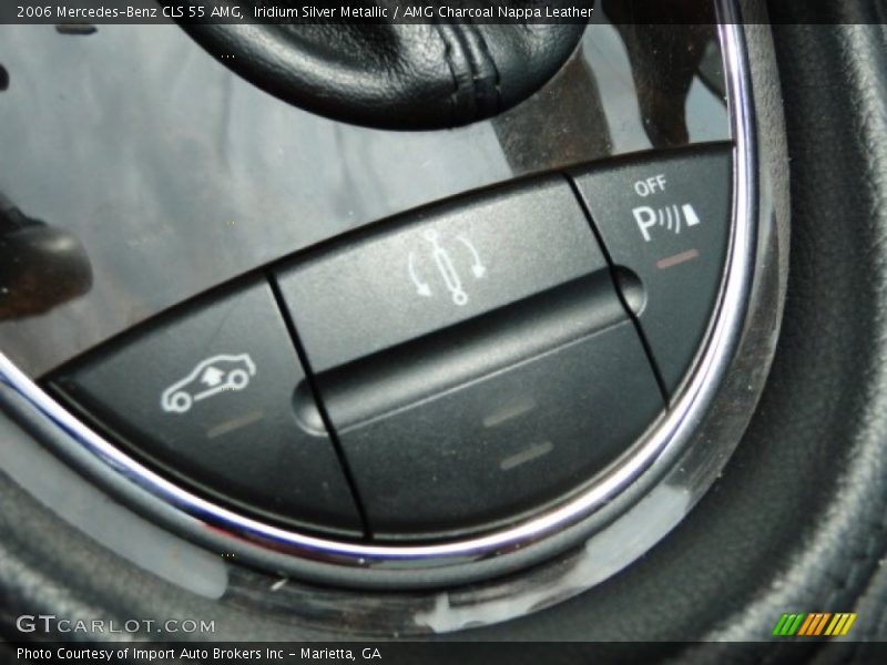 Iridium Silver Metallic / AMG Charcoal Nappa Leather 2006 Mercedes-Benz CLS 55 AMG