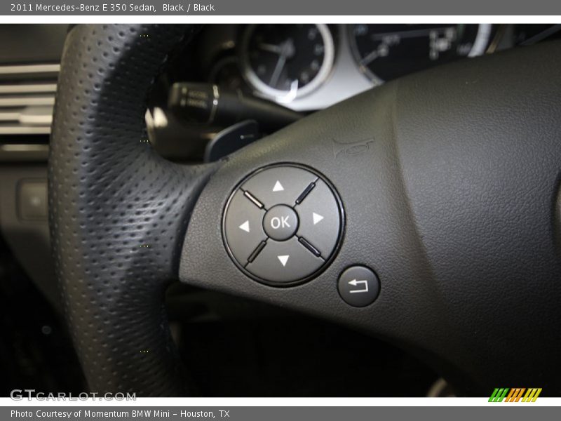 Black / Black 2011 Mercedes-Benz E 350 Sedan
