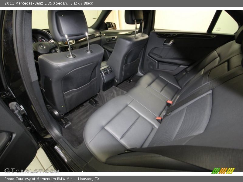 Black / Black 2011 Mercedes-Benz E 350 Sedan