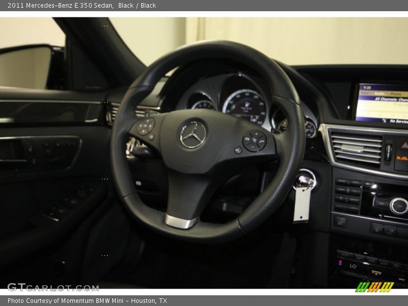 Black / Black 2011 Mercedes-Benz E 350 Sedan