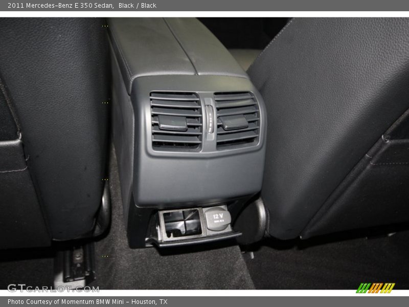 Black / Black 2011 Mercedes-Benz E 350 Sedan