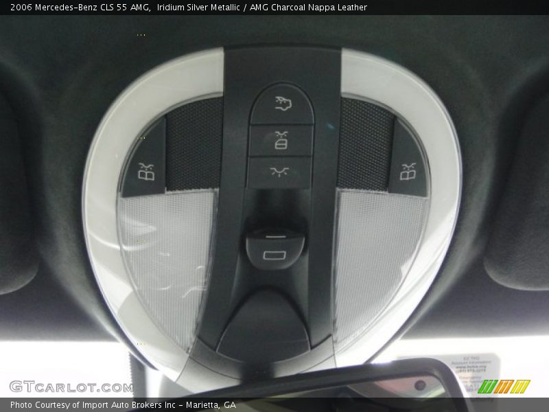 Iridium Silver Metallic / AMG Charcoal Nappa Leather 2006 Mercedes-Benz CLS 55 AMG