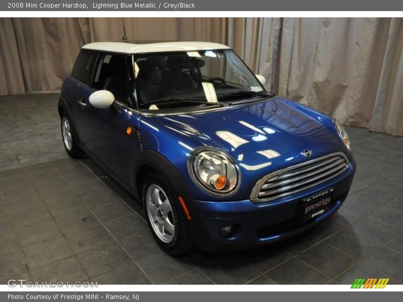 Lightning Blue Metallic / Grey/Black 2008 Mini Cooper Hardtop