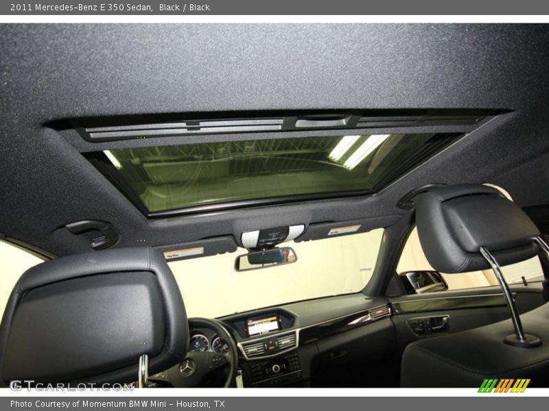 Black / Black 2011 Mercedes-Benz E 350 Sedan