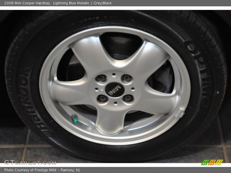Lightning Blue Metallic / Grey/Black 2008 Mini Cooper Hardtop