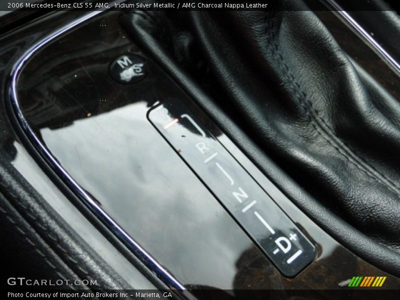 Iridium Silver Metallic / AMG Charcoal Nappa Leather 2006 Mercedes-Benz CLS 55 AMG
