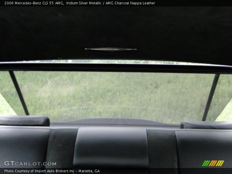 Iridium Silver Metallic / AMG Charcoal Nappa Leather 2006 Mercedes-Benz CLS 55 AMG