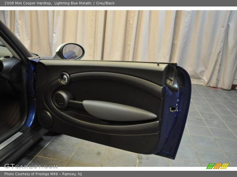 Lightning Blue Metallic / Grey/Black 2008 Mini Cooper Hardtop
