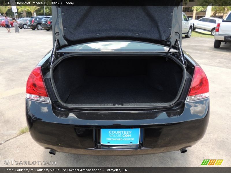 Black / Ebony 2012 Chevrolet Impala LS