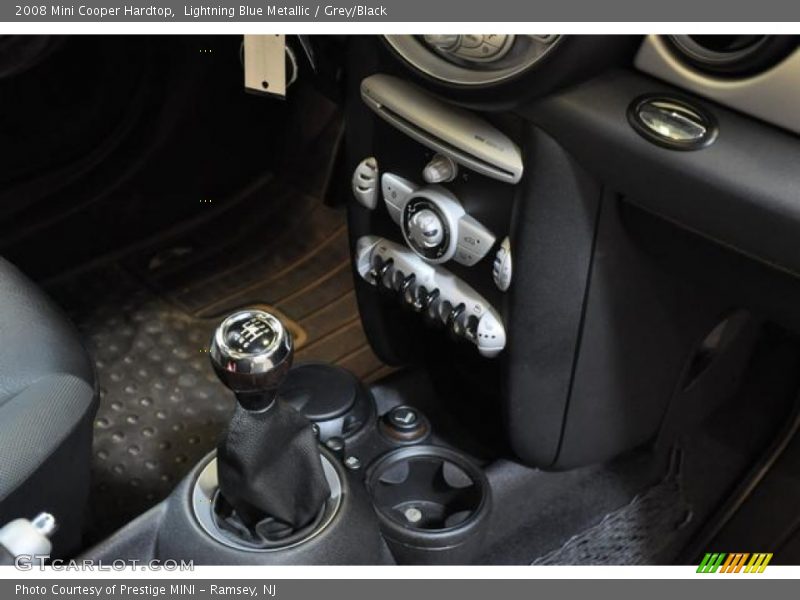 Lightning Blue Metallic / Grey/Black 2008 Mini Cooper Hardtop